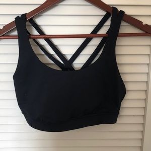 Lululemon navy energy sports bra size 8